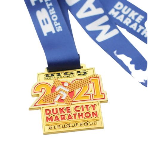 Custom race medals supplier for marathon and fun run events